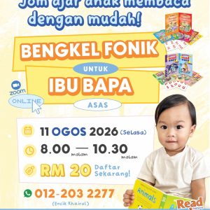Bengkel Fonik Ibu Bapa 11 Ogos 2026